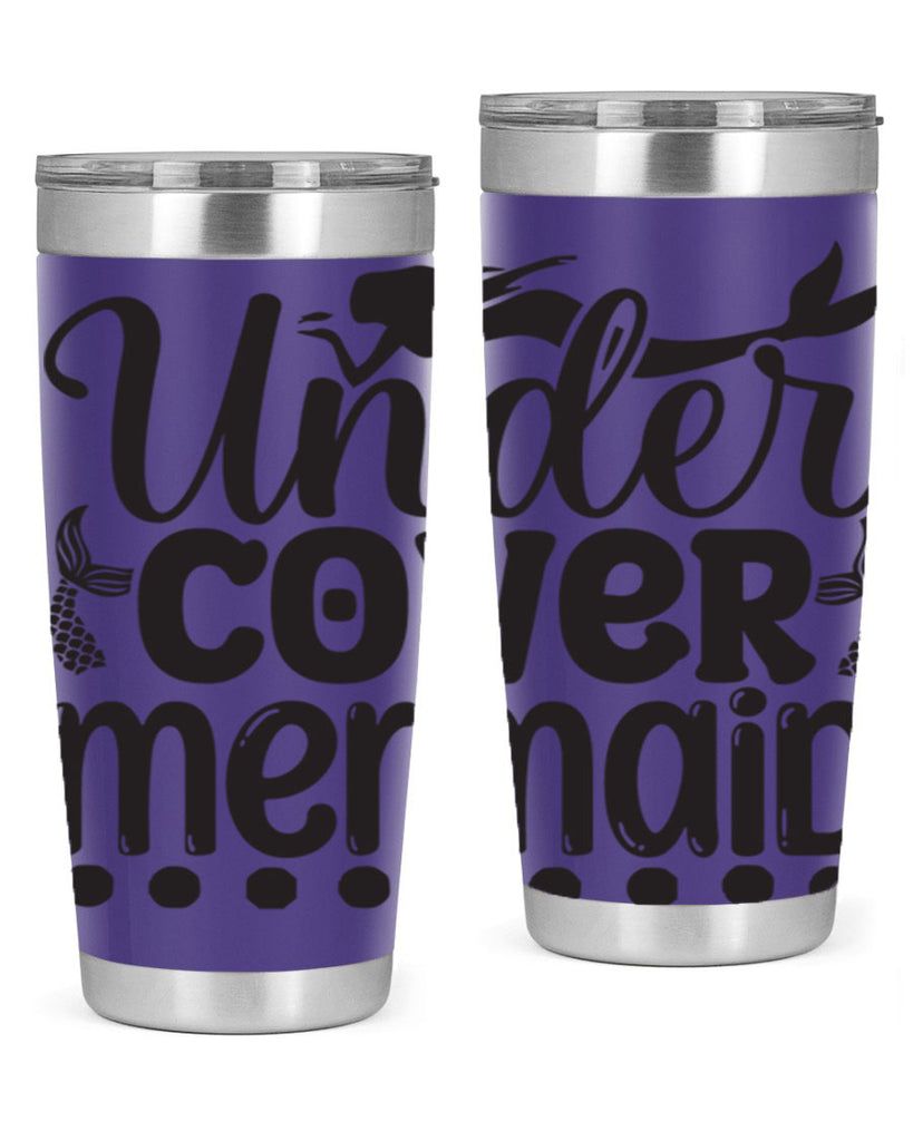 Under cover mermaid 649#- mermaid- Tumbler