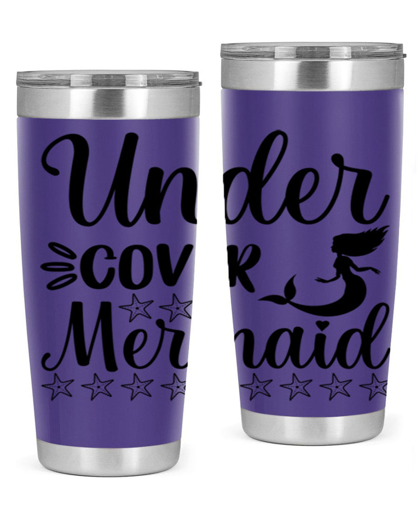 Under cover mermaid 650#- mermaid- Tumbler