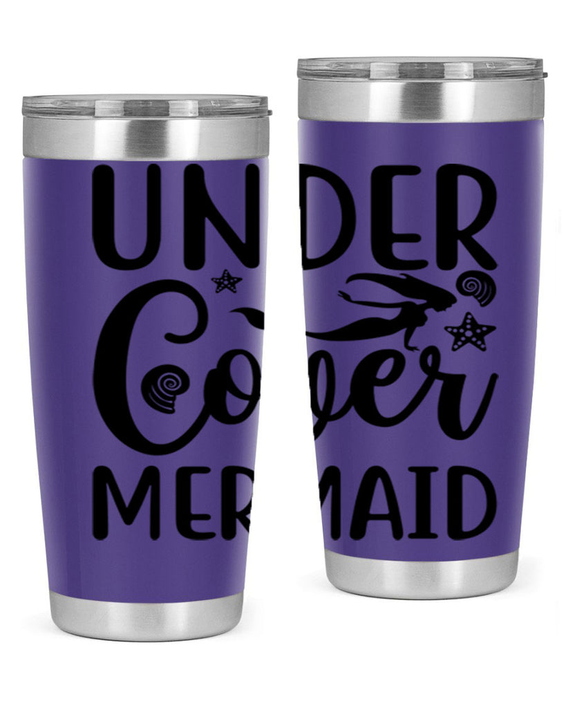 Under cover mermaid design 655#- mermaid- Tumbler