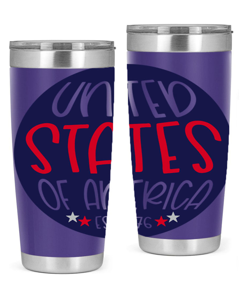 United States Of America Est Style 176#- Fourt Of July- Tumbler
