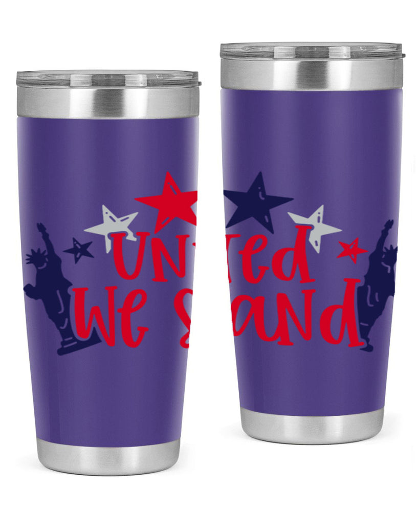 United We Stand Style 179#- Fourt Of July- Tumbler