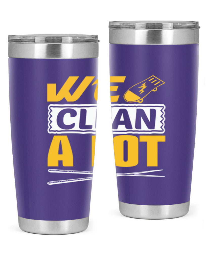 We clean a lot Style 10#- cleaner- tumbler
