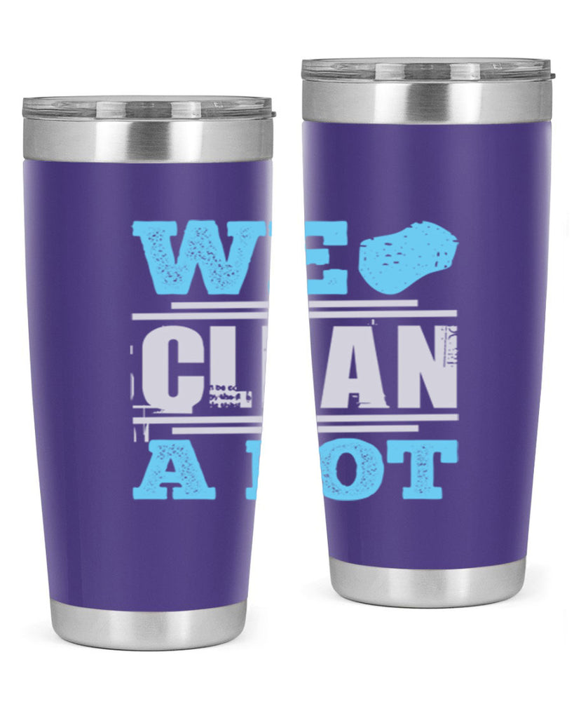 We clean a lot Style 11#- cleaner- tumbler