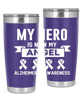 alzheimers awareness 127#- alzheimers- Tumbler