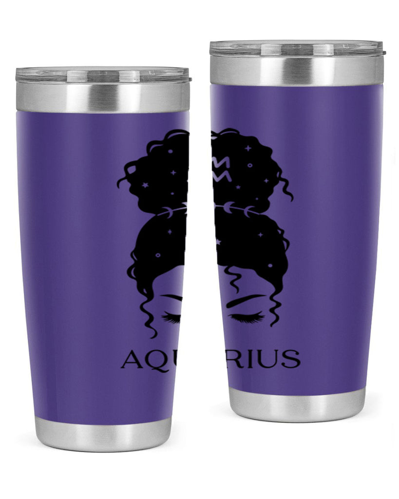 aquarius 81#- zodiac- Tumbler