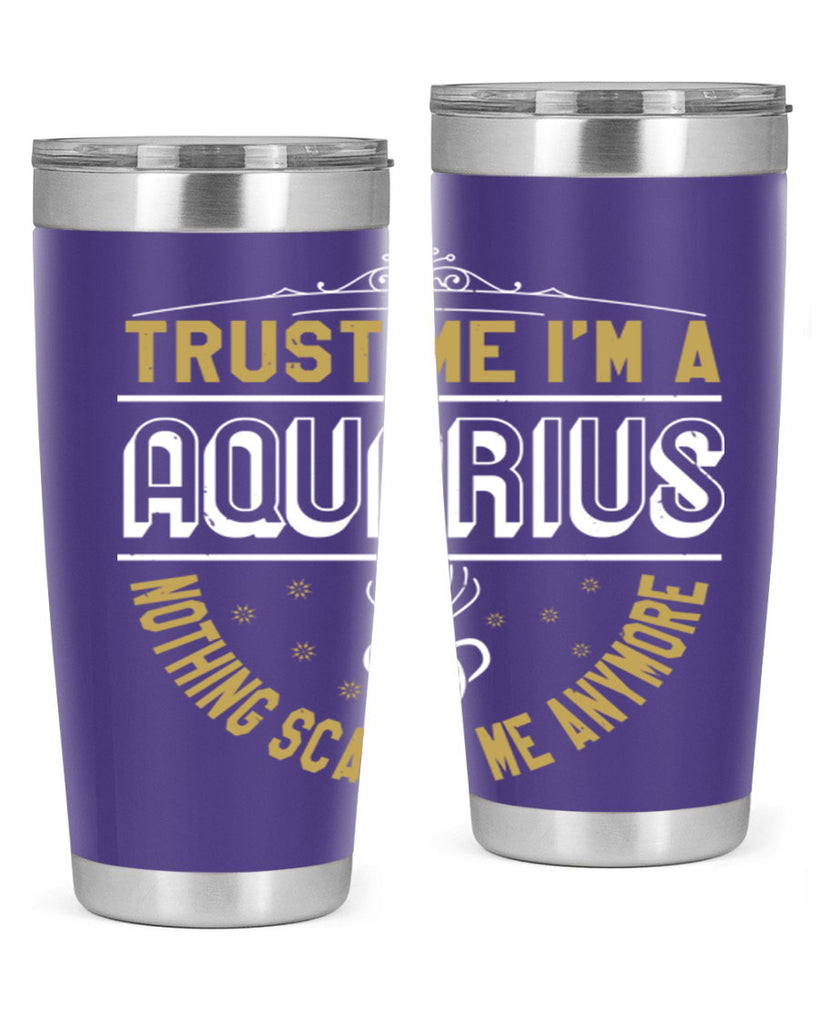 aquarius 87#- zodiac- Tumbler