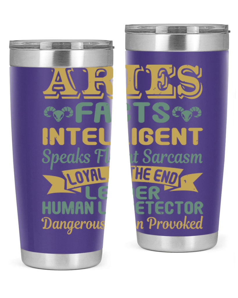 aries 123#- zodiac- Tumbler