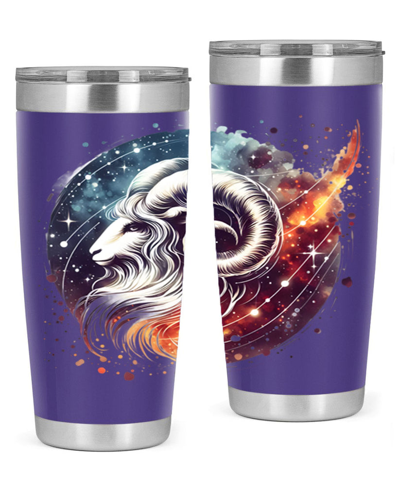 aries 124#- zodiac- Tumbler