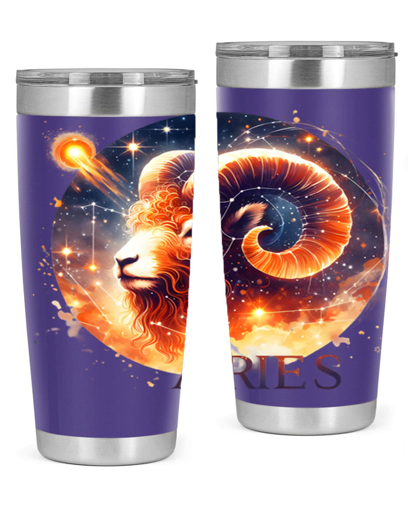 aries 130#- zodiac- Tumbler