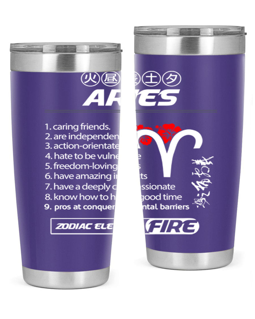 aries 137#- zodiac- Tumbler