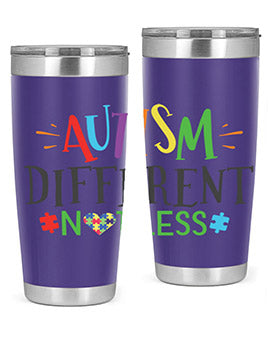 autism different not less Style 5#- autism- Tumbler