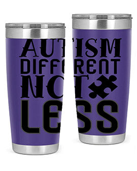 autism different not less Style 6#- autism- Tumbler