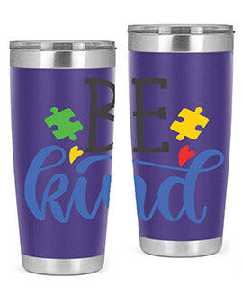 be kind Style 8#- autism- Tumbler