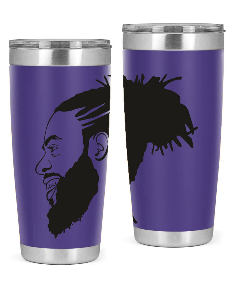 beardman 45#- black men - boys- tumbler