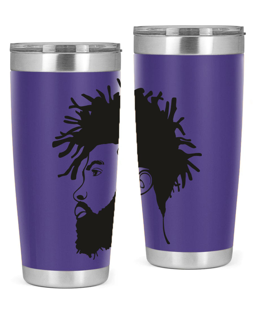 beardman 46#- black men - boys- tumbler