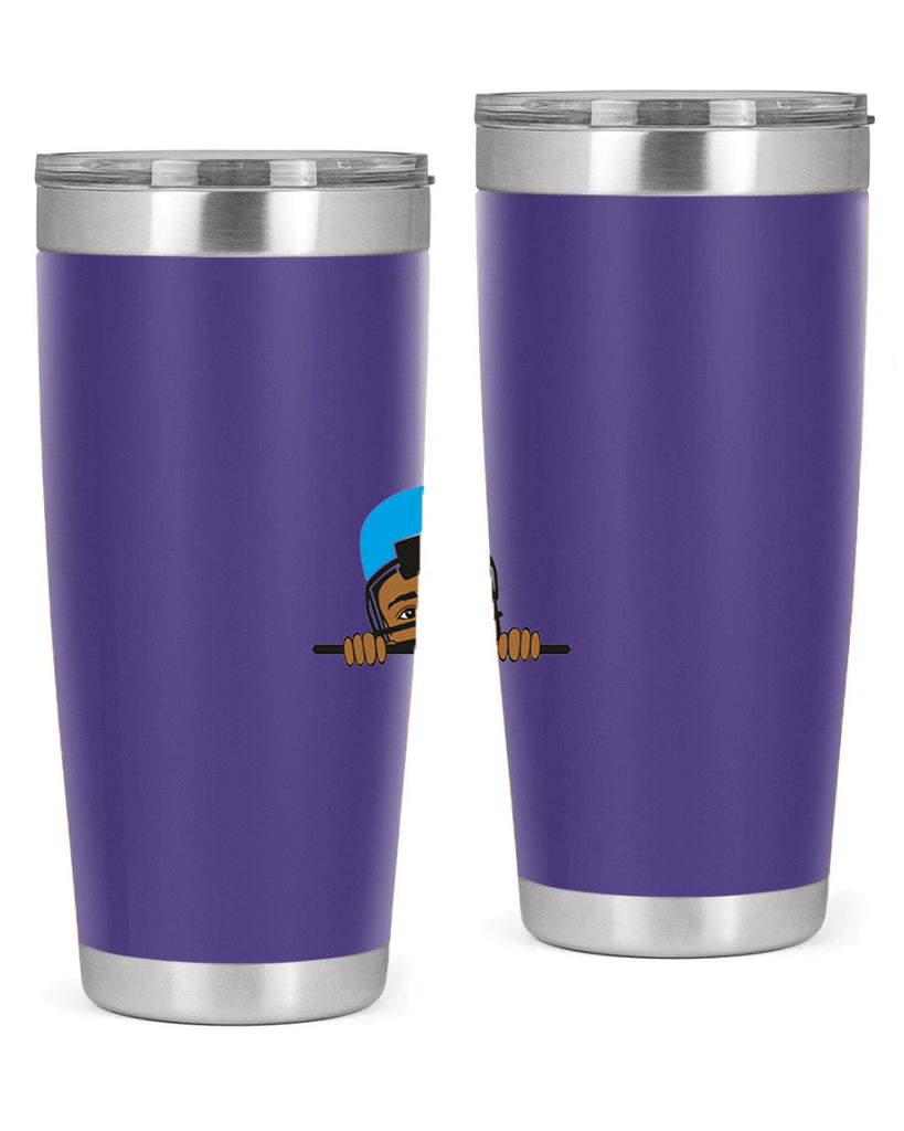 black boy 2#- black men - boys- tumbler