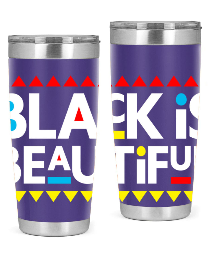 black is beautiful 235#- black words phrases- Cotton Tank
