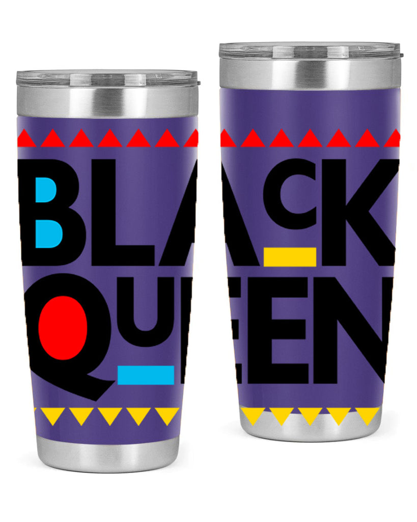 black queen 222#- black words phrases- Cotton Tank