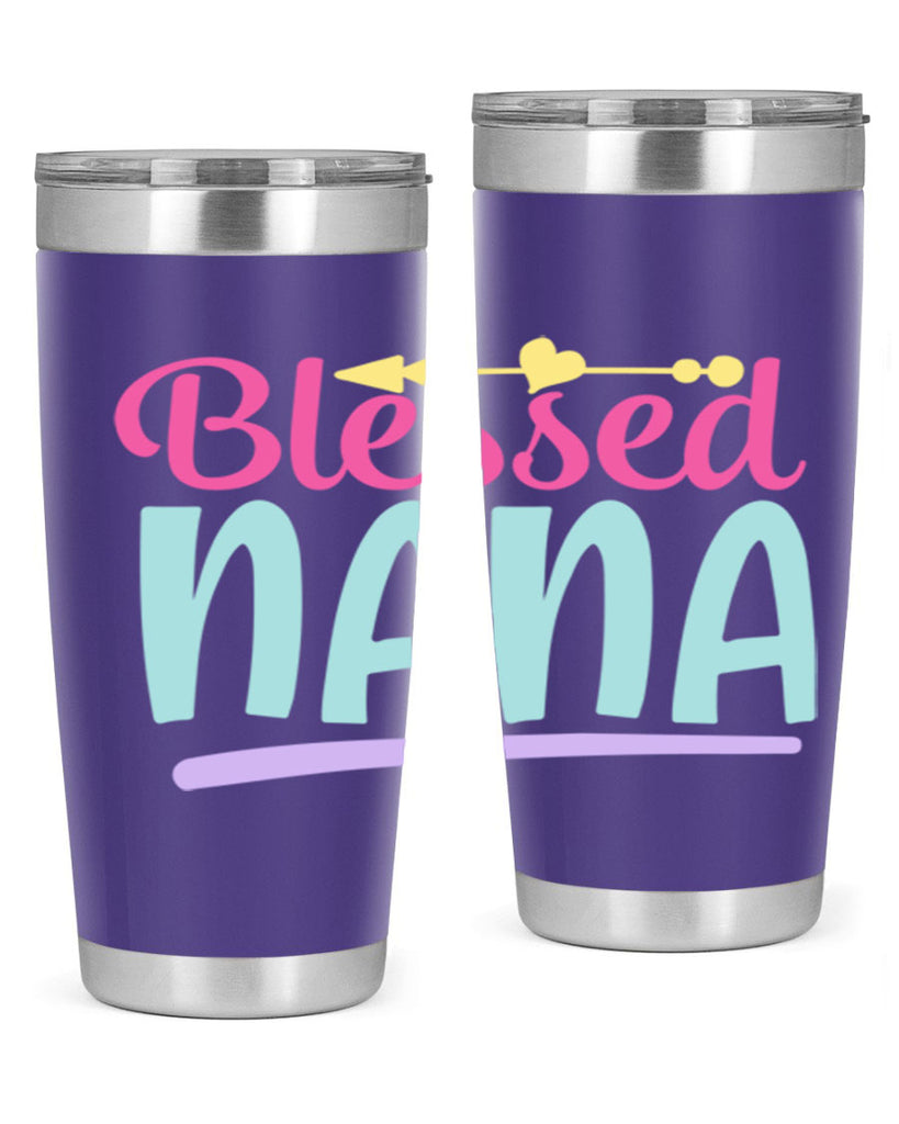 blessed nana 60#- grandma - nana- Tumbler