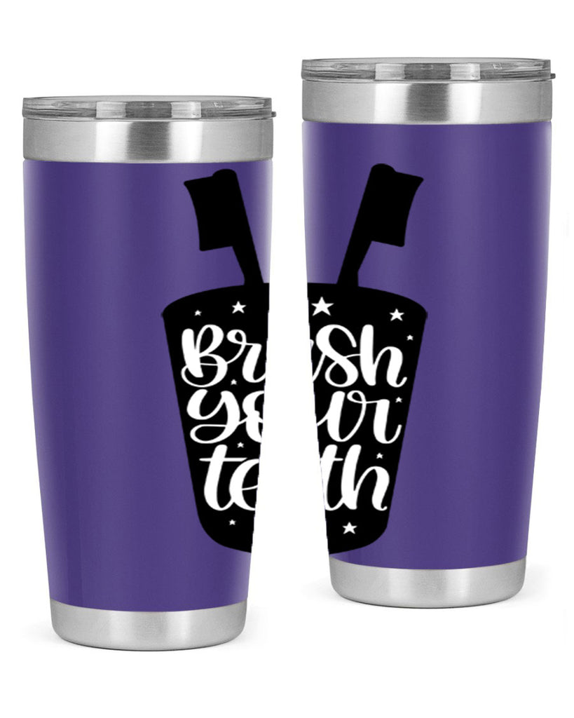 brush your teeth 45#- bathroom- Tumbler