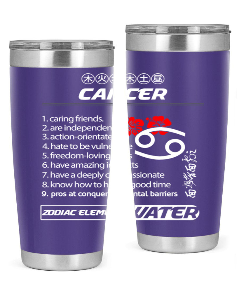 cancer 175#- zodiac- Tumbler