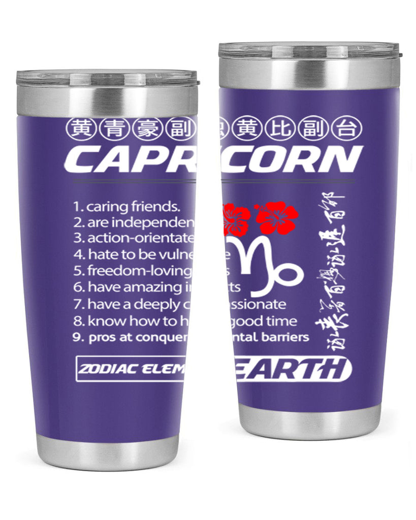 capricorn 207#- zodiac- Tumbler