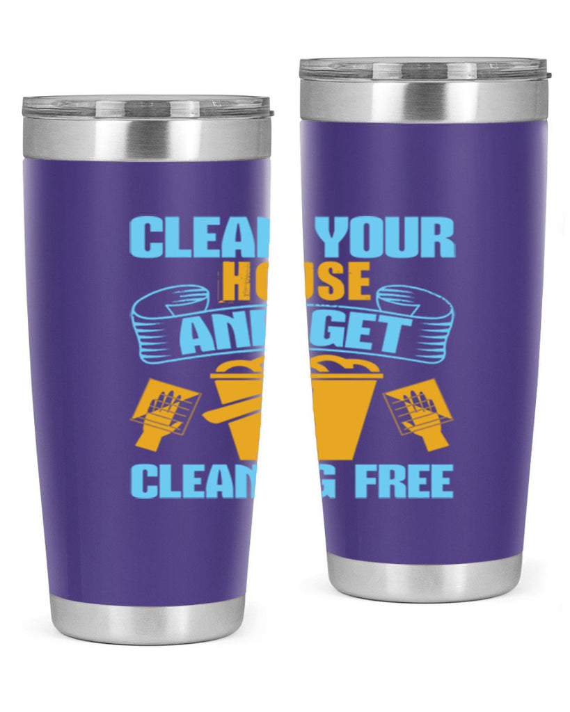 clean your house and get cleaning free Style 46#- cleaner- tumbler