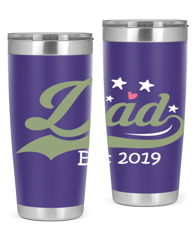 dad est 101#- fathers day- Tumbler