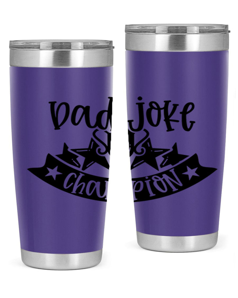 dad joke champion 66#- fathers day- Tumbler