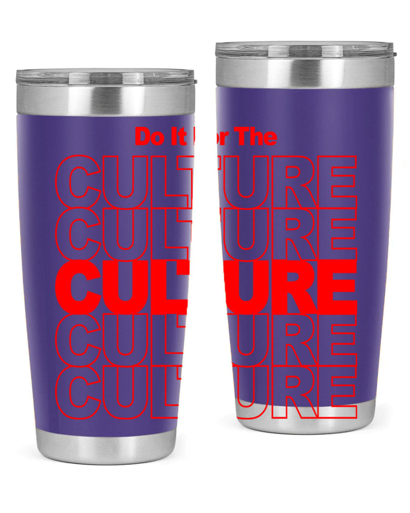 do it for the culture 170#- black words phrases- Cotton Tank