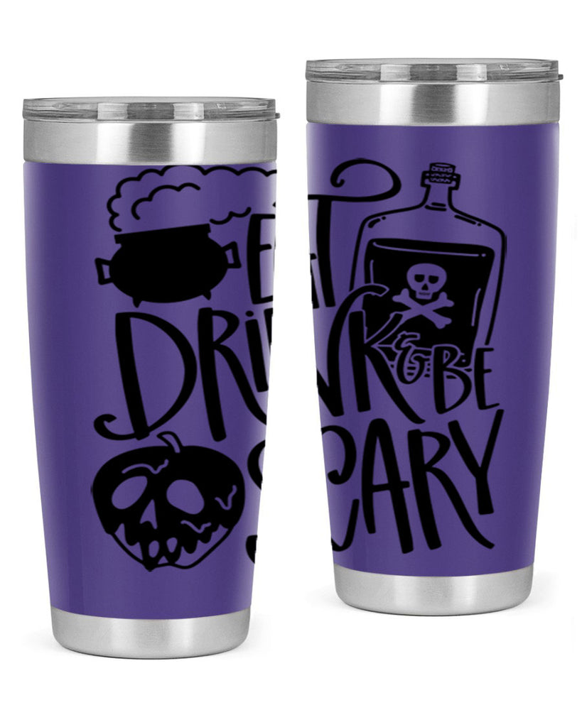 eat drink be scary 78#- halloween- Tumbler