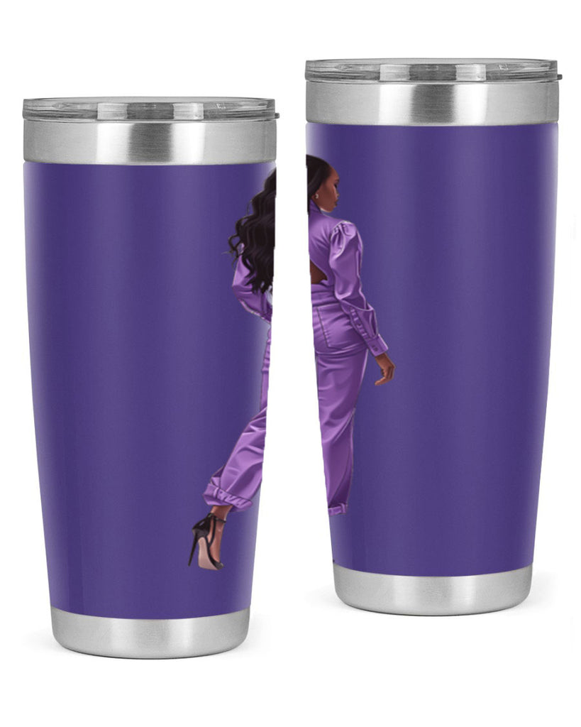 fashion girl in lavender 49#- fashion- Cotton Tank