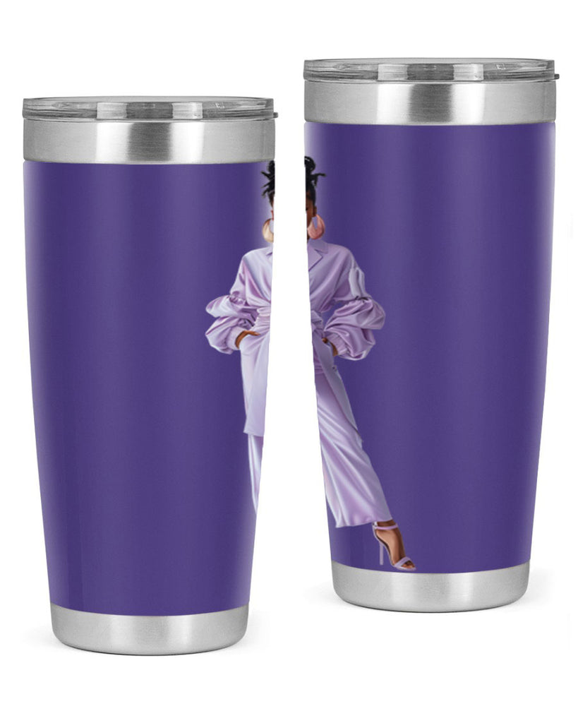 fashion girl in lavender 51#- fashion- Cotton Tank