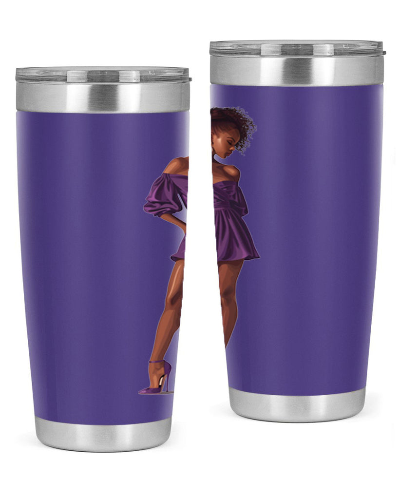fashion girl in lavender 52#- fashion- Cotton Tank