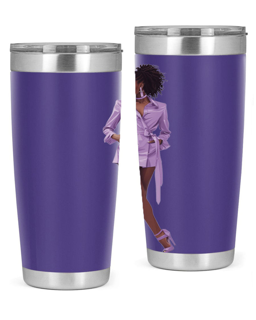 fashion girl in lavender 56#- fashion- Cotton Tank