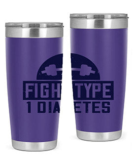 fight type diabetes Style 37#- diabetes- Tumbler