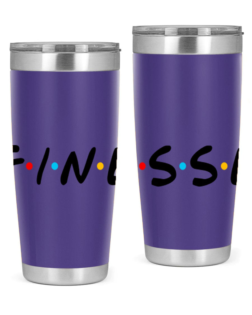 finesse 156#- black words phrases- Cotton Tank