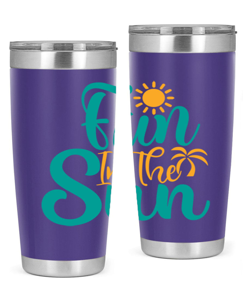 fun in the sun Style 104#- summer- Tumbler