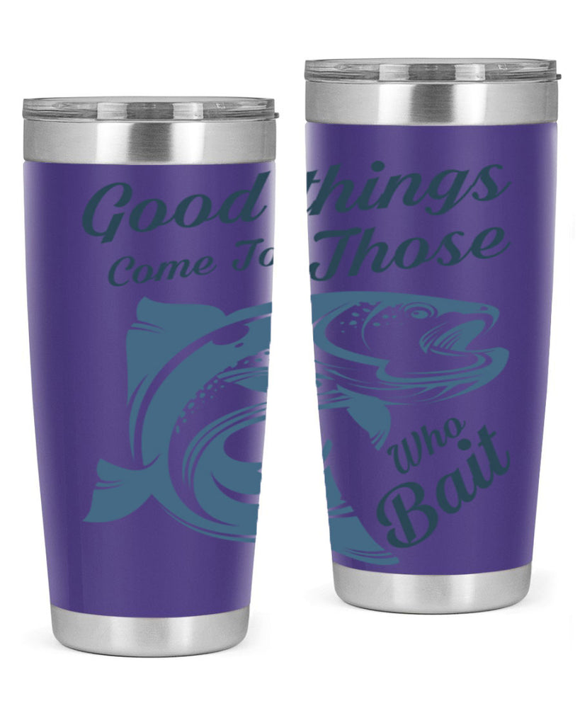 good things 127#- fishing- Tumbler