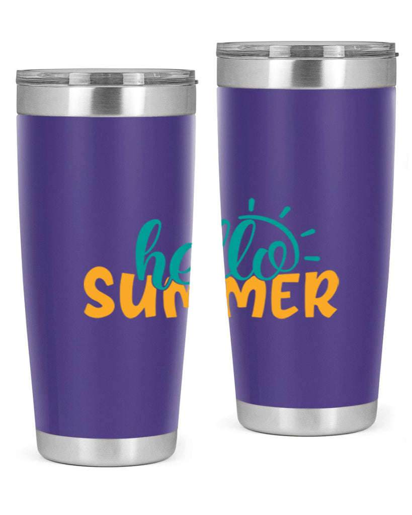 hello summer Style 97#- summer- Tumbler