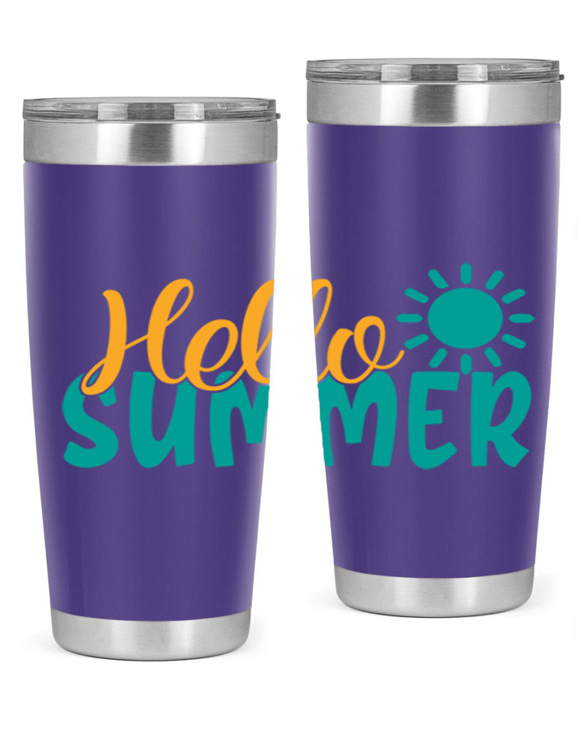 hello summer Style 98#- summer- Tumbler