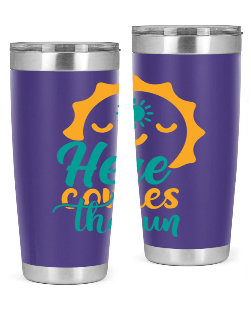 here comes the sun Style 96#- summer- Tumbler