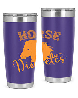 horse diabetes Style 34#- diabetes- Tumbler