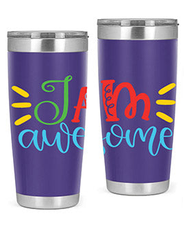i am awesome Style 18#- autism- Tumbler