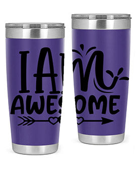i am awesome Style 19#- autism- Tumbler