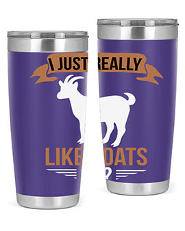 i just really like goats ok Style 3#- goat- Tumbler
