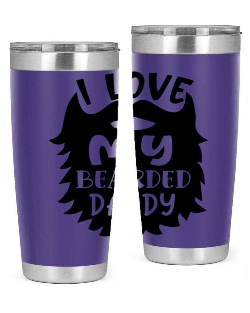 i love my bearded daddy Style 248#- baby- tumbler