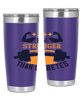 i’m stronger than diabetes Style 23#- diabetes- Tumbler