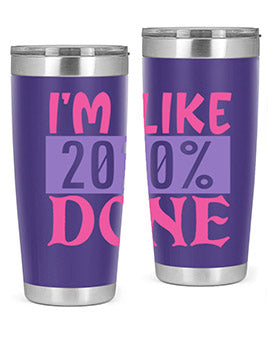 im like done Style 50#- corona virus- Tumbler