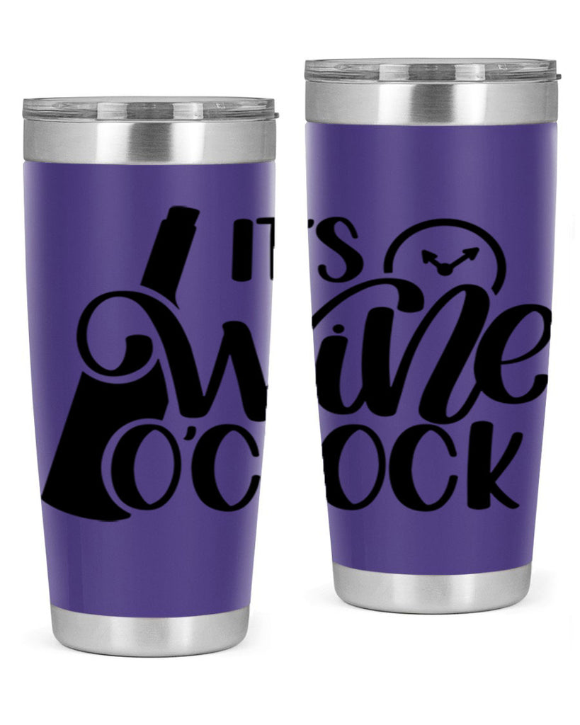 its wine oclock 47#- wine- Tumbler